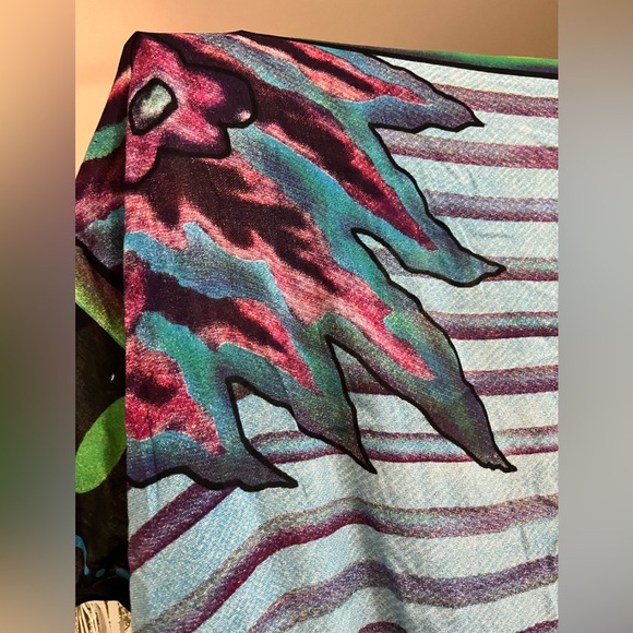 Bali Butterfly Sarong Paleo Wrap Scarf Shawl Tapestry - Beach Boho Hippie - Picture 8 of 10